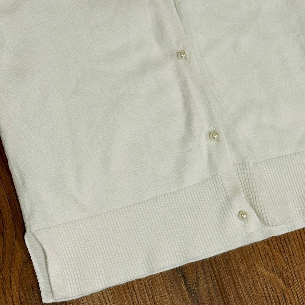 ZARA Girls Ivory Cardigan 6x - Picture 6 of 10